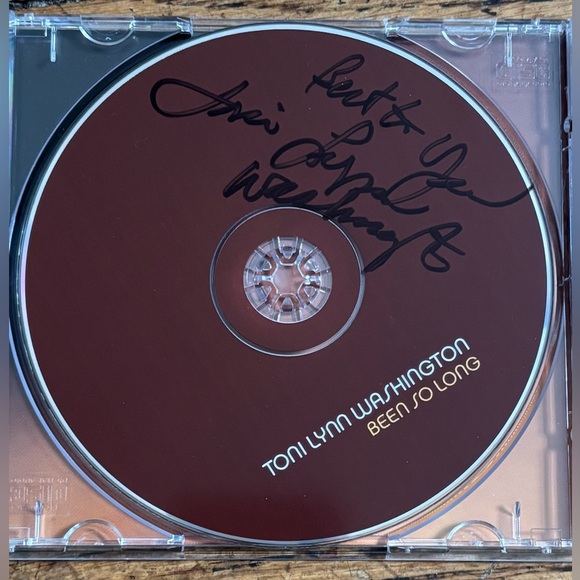 Toni Lynn Washington Been So Long Signed Autographed CD - Picture 3 of 4